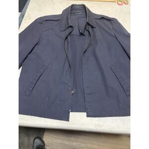 70s USAF MIL J men light weight pilot jacket Scovill‎ Gripper USA VTG